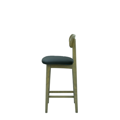 Scaun bar piele GALBENA | model CLEO