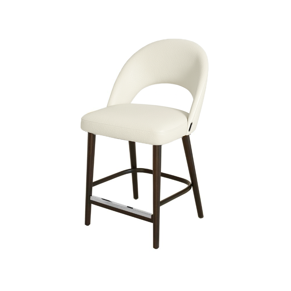 Scaun bar piele VERDE | model EXPRES