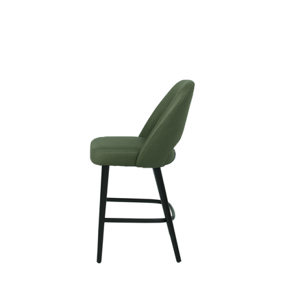 Scaun bar piele ALBASTRA | model GABE