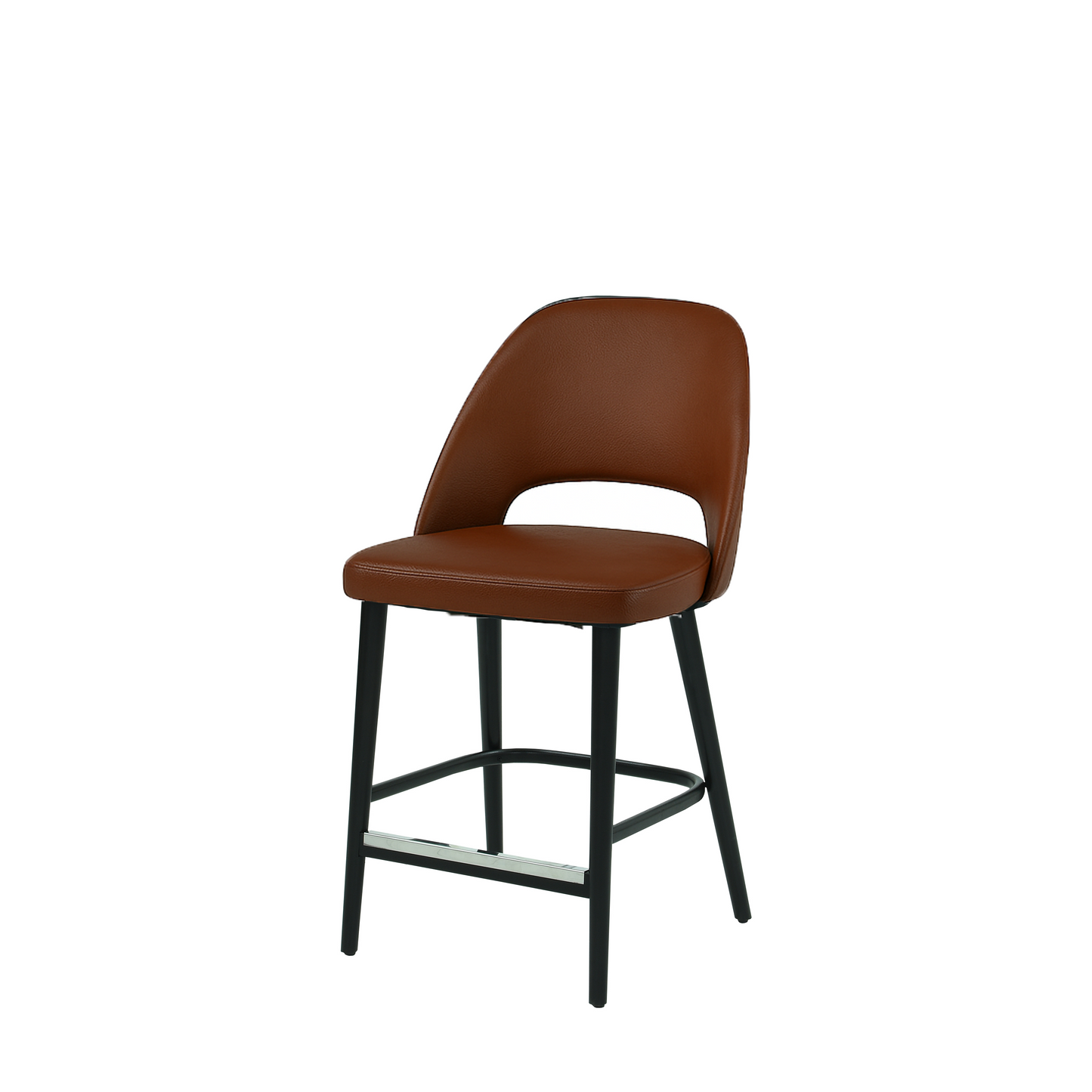 Scaun bar piele ALBASTRA | model GABE