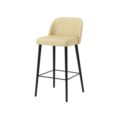 Scaun bar piele BEJ | model IVA