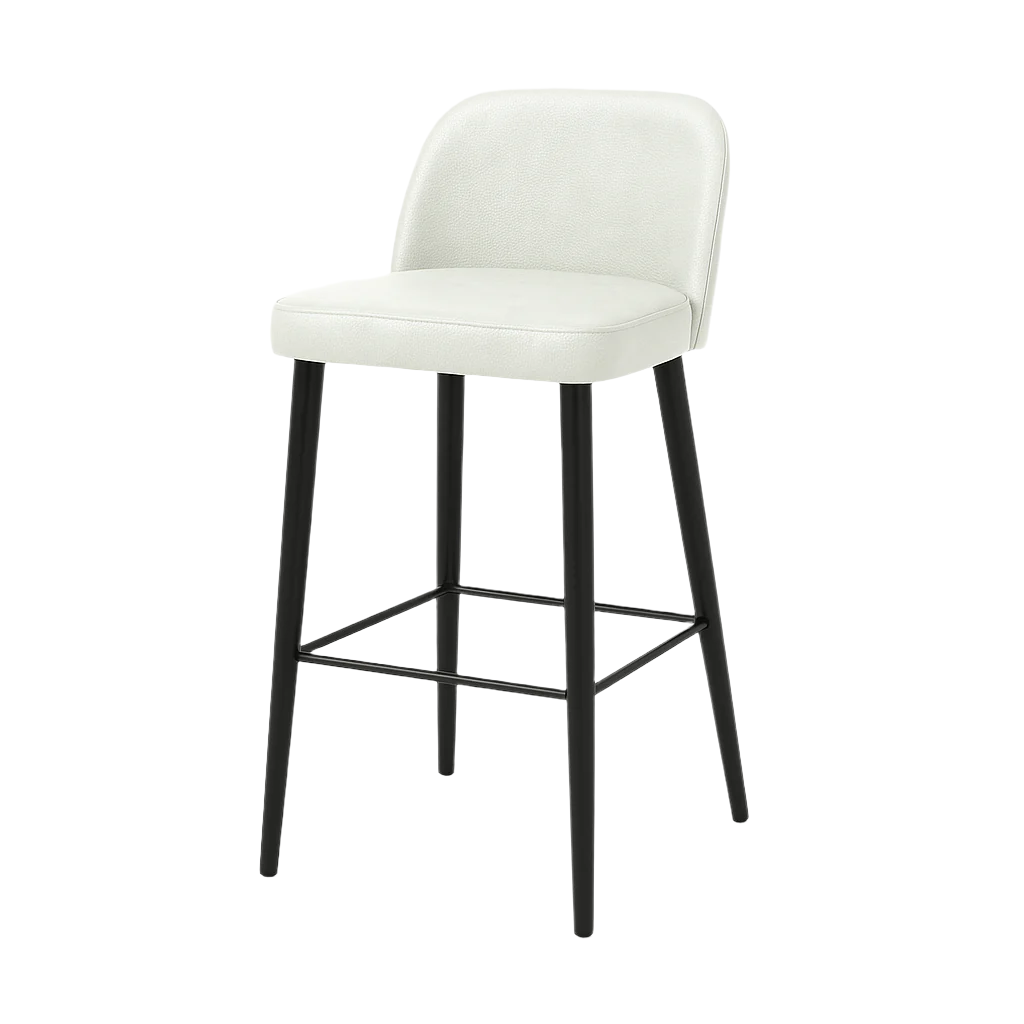 Scaun bar piele VERDE | model IVA