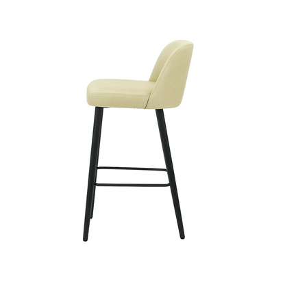 Scaun bar piele VERDE | model IVA