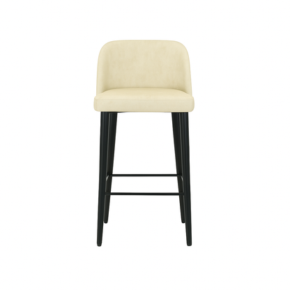 Scaun bar piele BEJ | model IVA