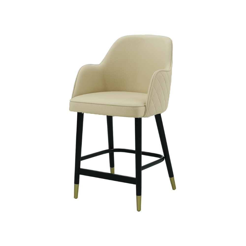 Scaun bar piele VERDE | model PINO X