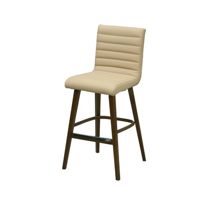 Scaun bar piele naturala ALBASTRA | model RIGA