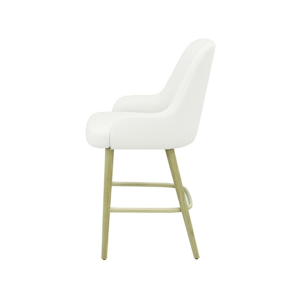 Scaun bar piele ALBA | model ROCCO