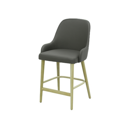 Scaun bar piele ALBASTRA | model ROCCO