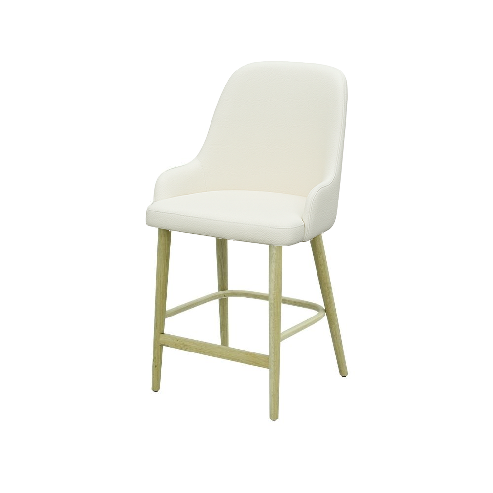 Scaun bar piele ALBASTRA | model ROCCO