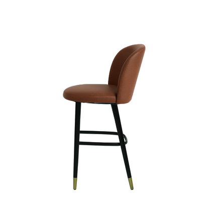 Scaun bar piele GALBENA | model SAM