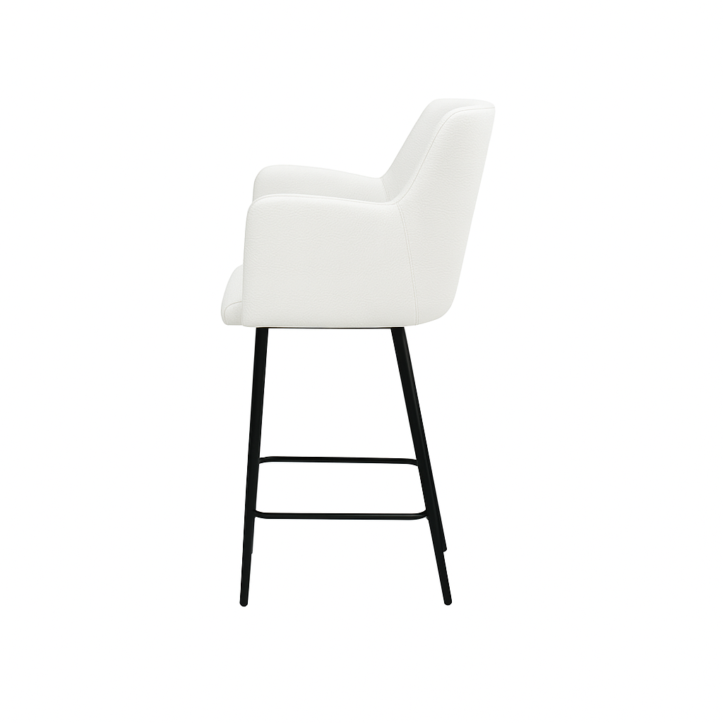 Scaun bar piele VERDE | model SIGMA