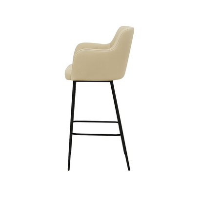 Scaun bar piele VERDE | model SINDY