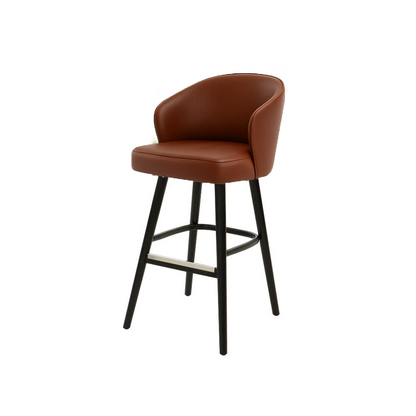 Scaun bar piele naturala | model BRUNO