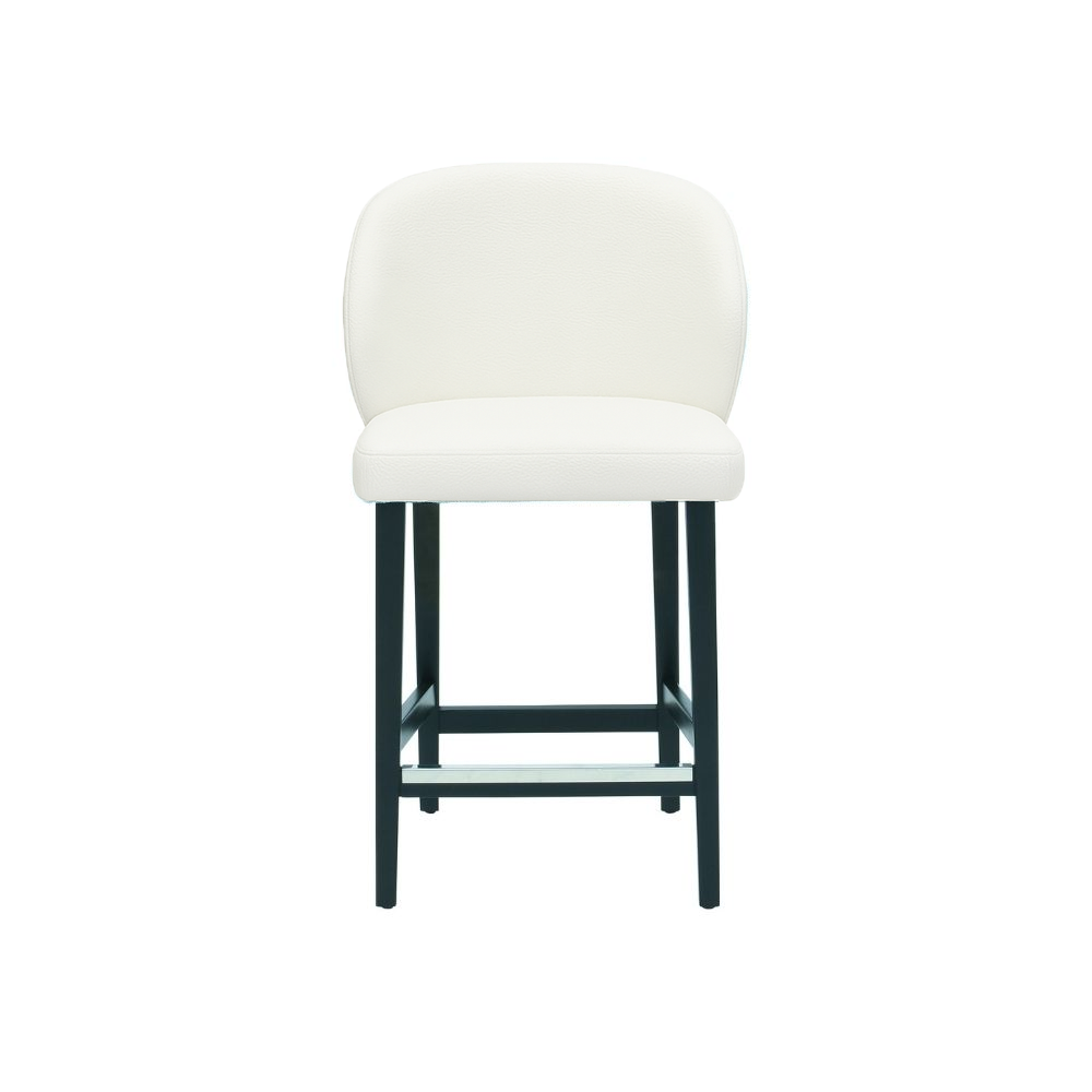 Scaun bar piele naturala GALBENA | model CAPRICE