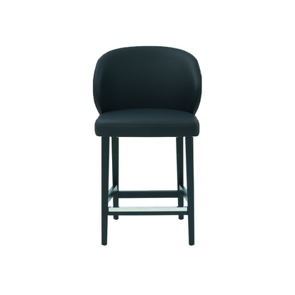 Scaun bar piele naturala VERDE | model CAPRICE