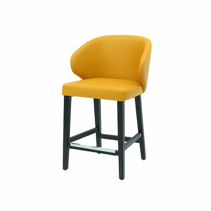 Scaun bar piele naturala ALBASTRA | model CAPRICE