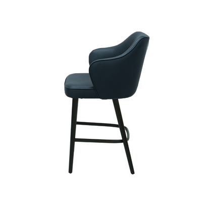 Scaun bar piele ALBASTRA | model ZEUS