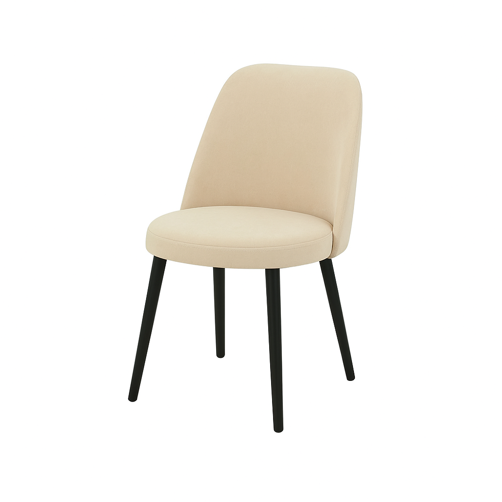 Scaun catifea ROZ | model ELA