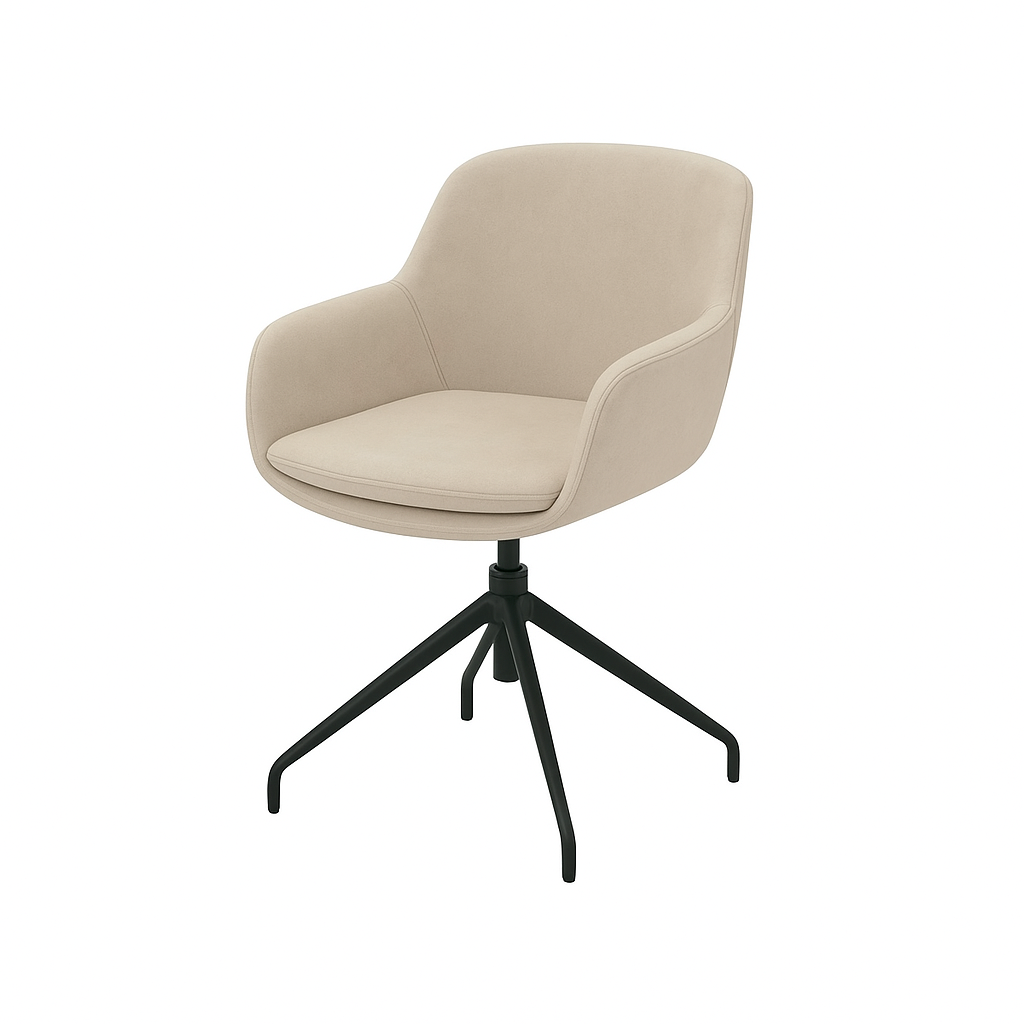 Scaun catifea ALBASTRA | model FEBE