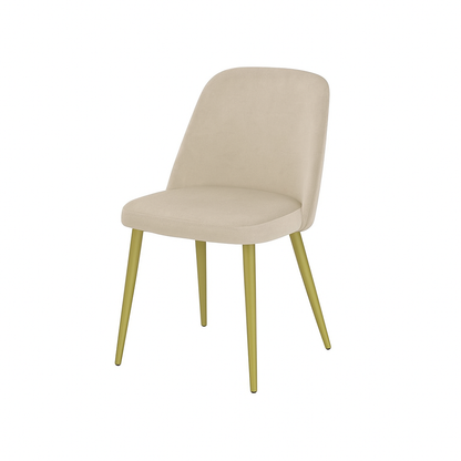 Scaun catifea ROZ | model FOX