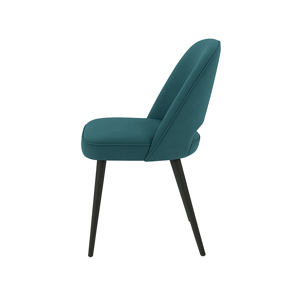 Scaun catifea VERDE | model GABE