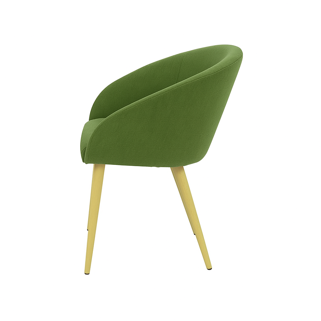 Scaun catifea VERDE | model IBIS