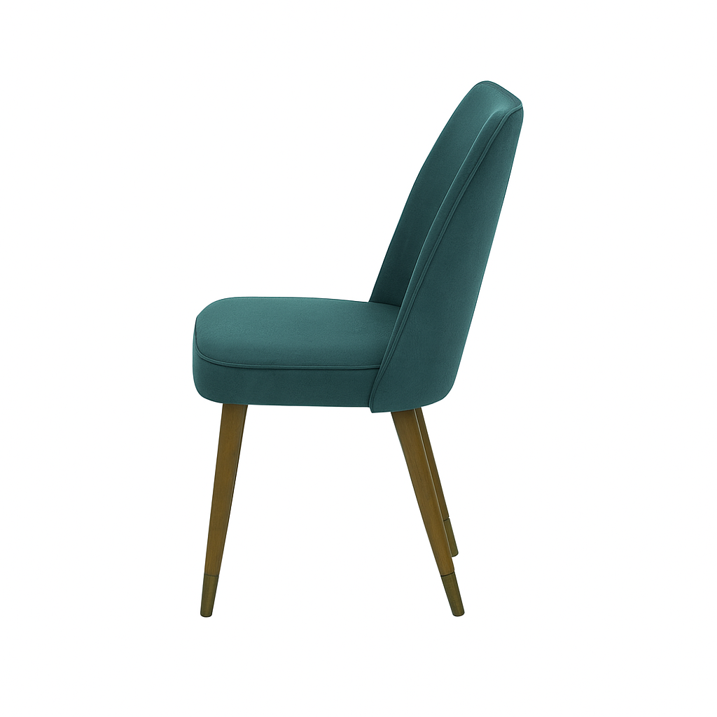 Scaun catifea GALBENA | model JONY