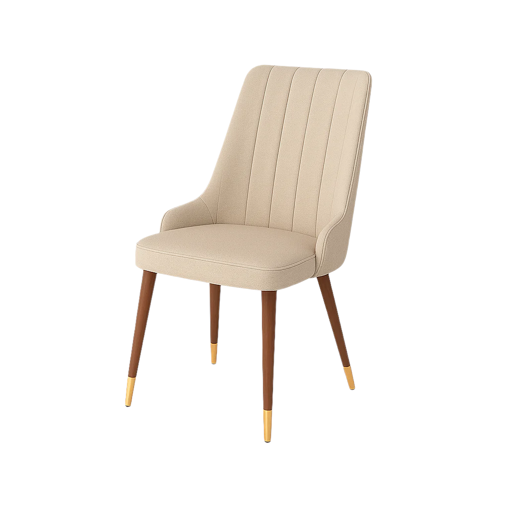 Scaun catifea GALBENA | model MIRAY