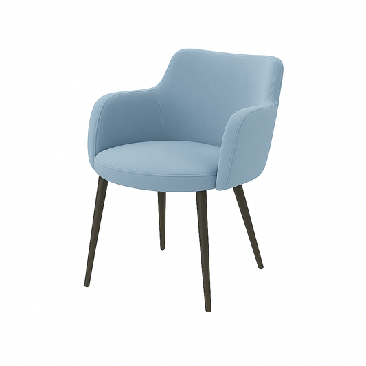 Scaun catifea ALBASTRA | model PERDIX