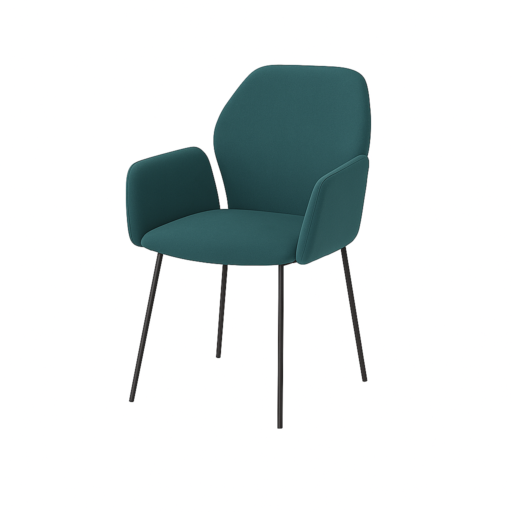 Scaun catifea VERDE | model PETRA