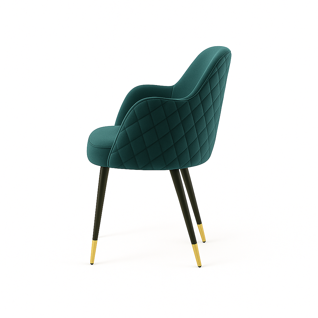 Scaun catifea VERDE | model PINO X