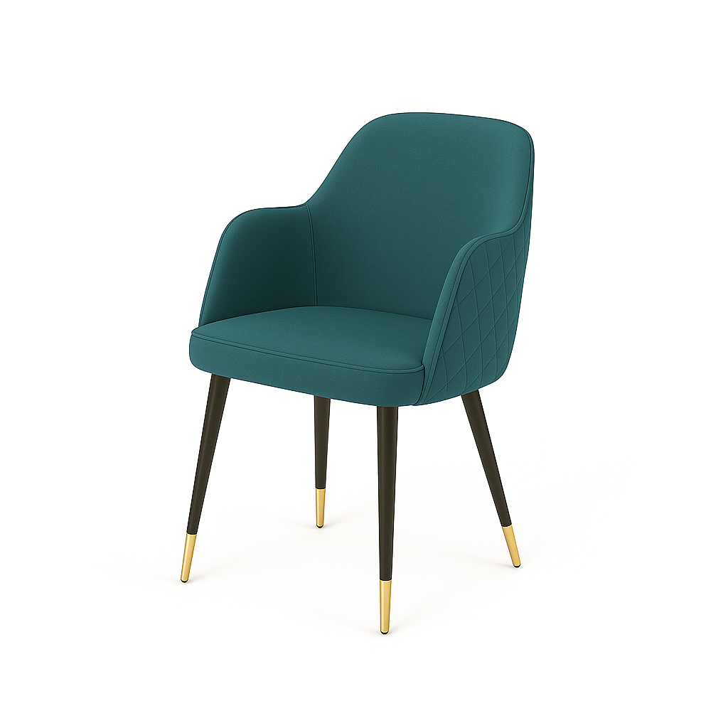 Scaun catifea VERDE | model PINO X