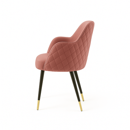 Scaun catifea GALBENA | model PINO X