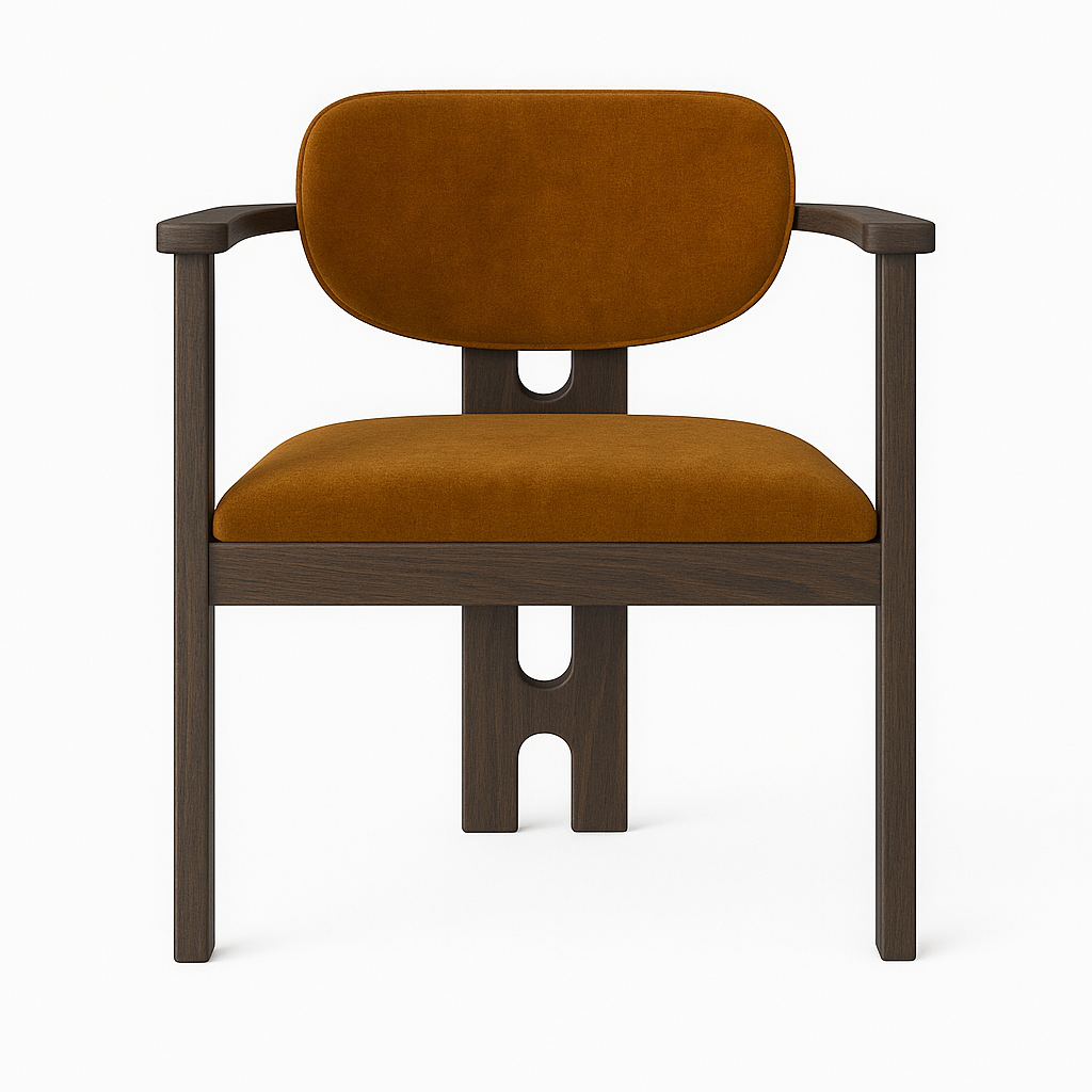 Scaun catifea BEJ | model ANDULORD