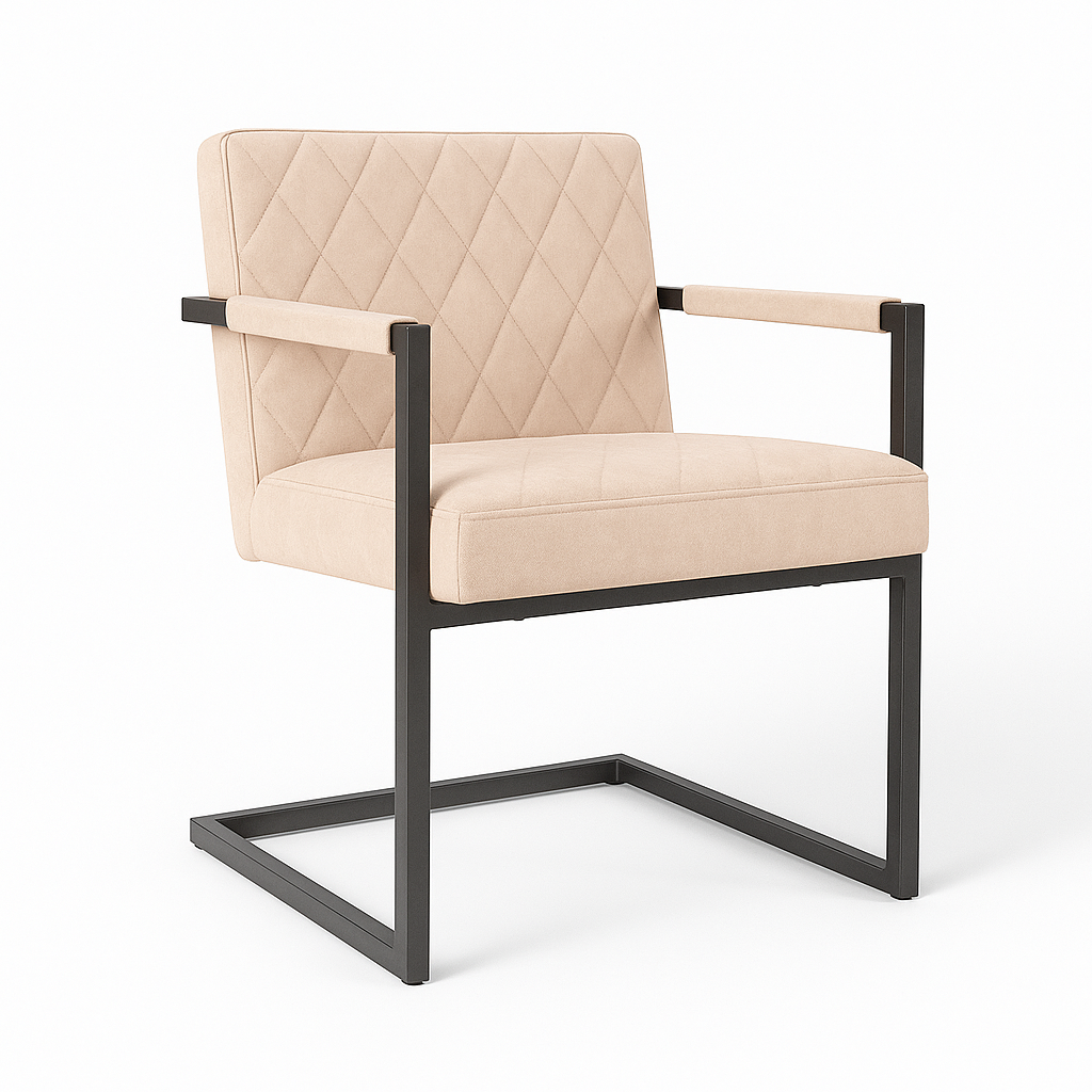 Scaun catifea BEJ | model BADSAAL SALINO