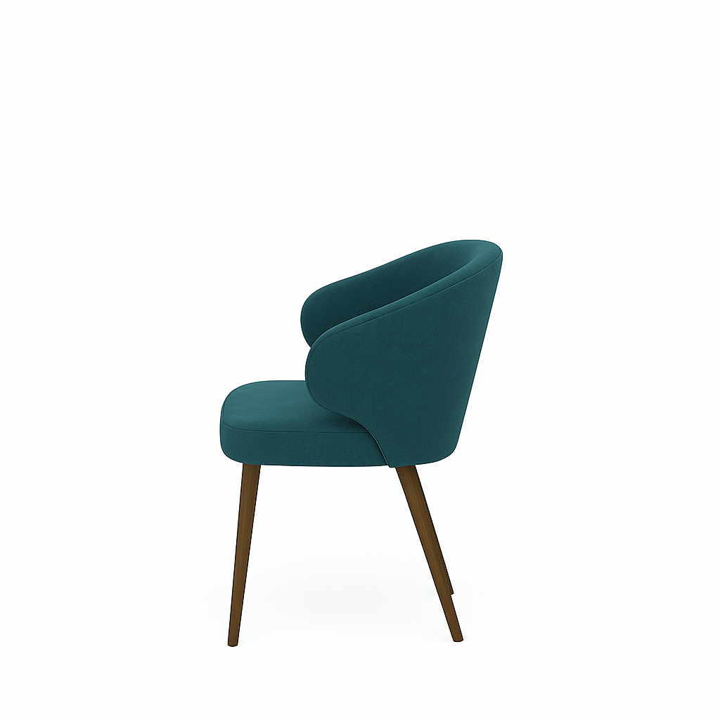 Scaun catifea ALBASTRA | model CAPRICE