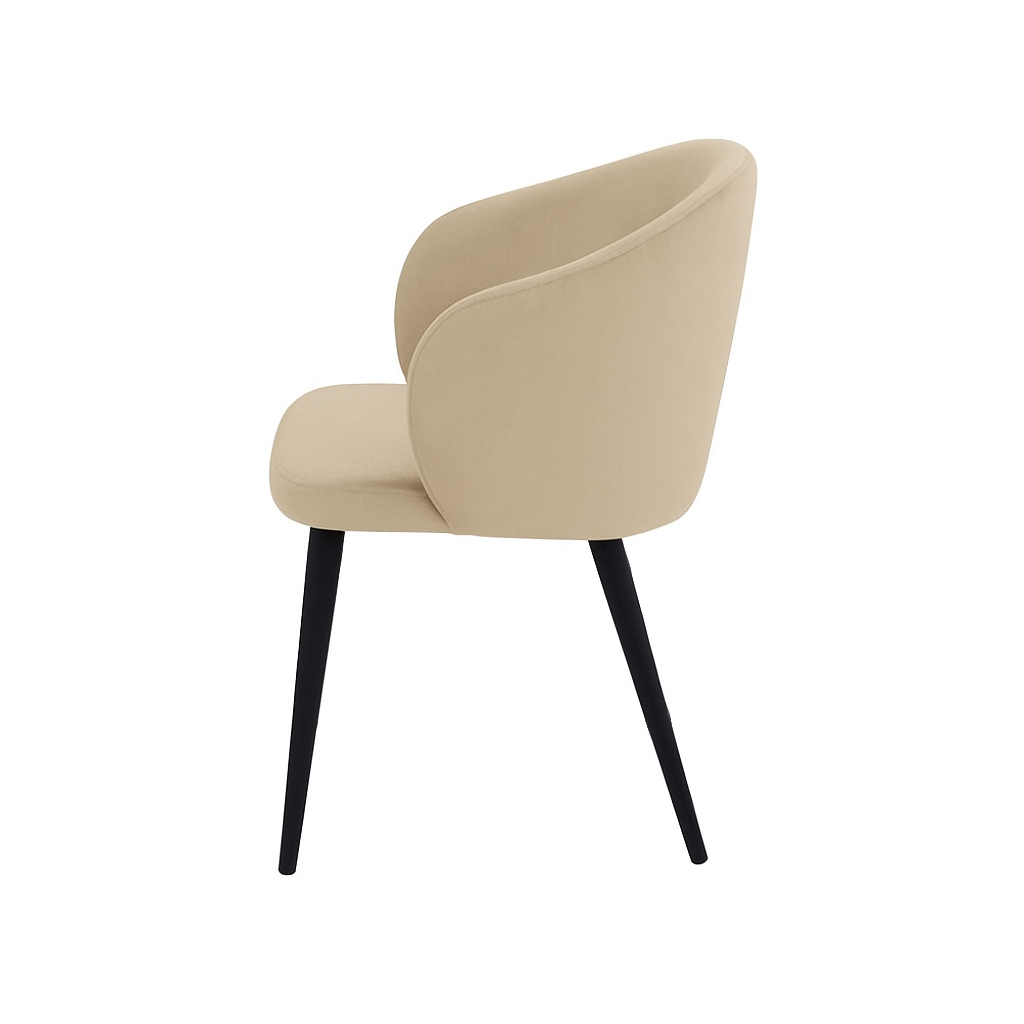 Scaun catifea ROSIE | model CAPRISO