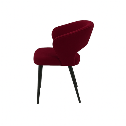 Scaun catifea ROZ | model CASIUS