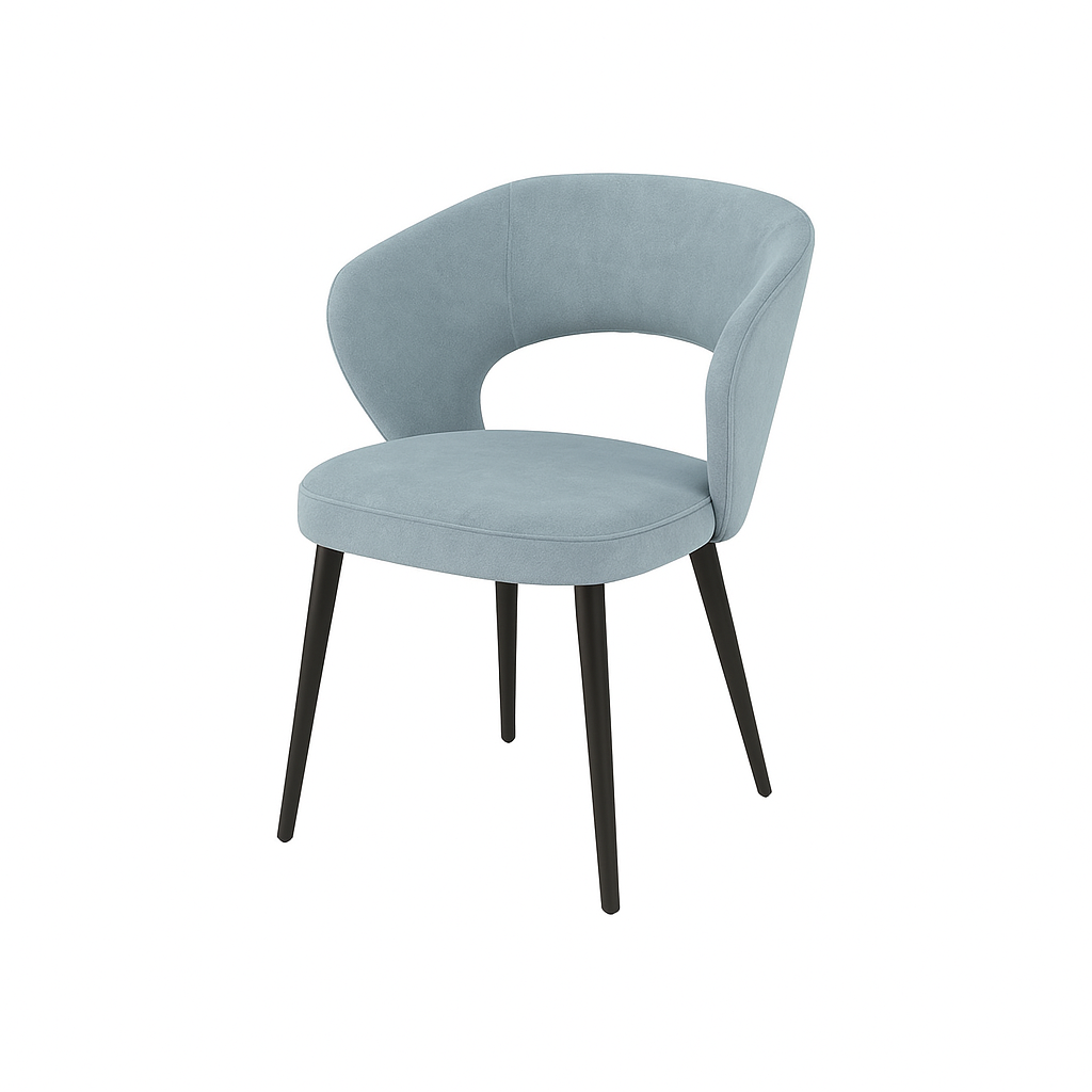 Scaun catifea ROZ | model CASIUS