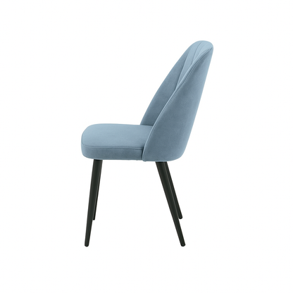 Scaun catifea ALBASTRA | model CREA