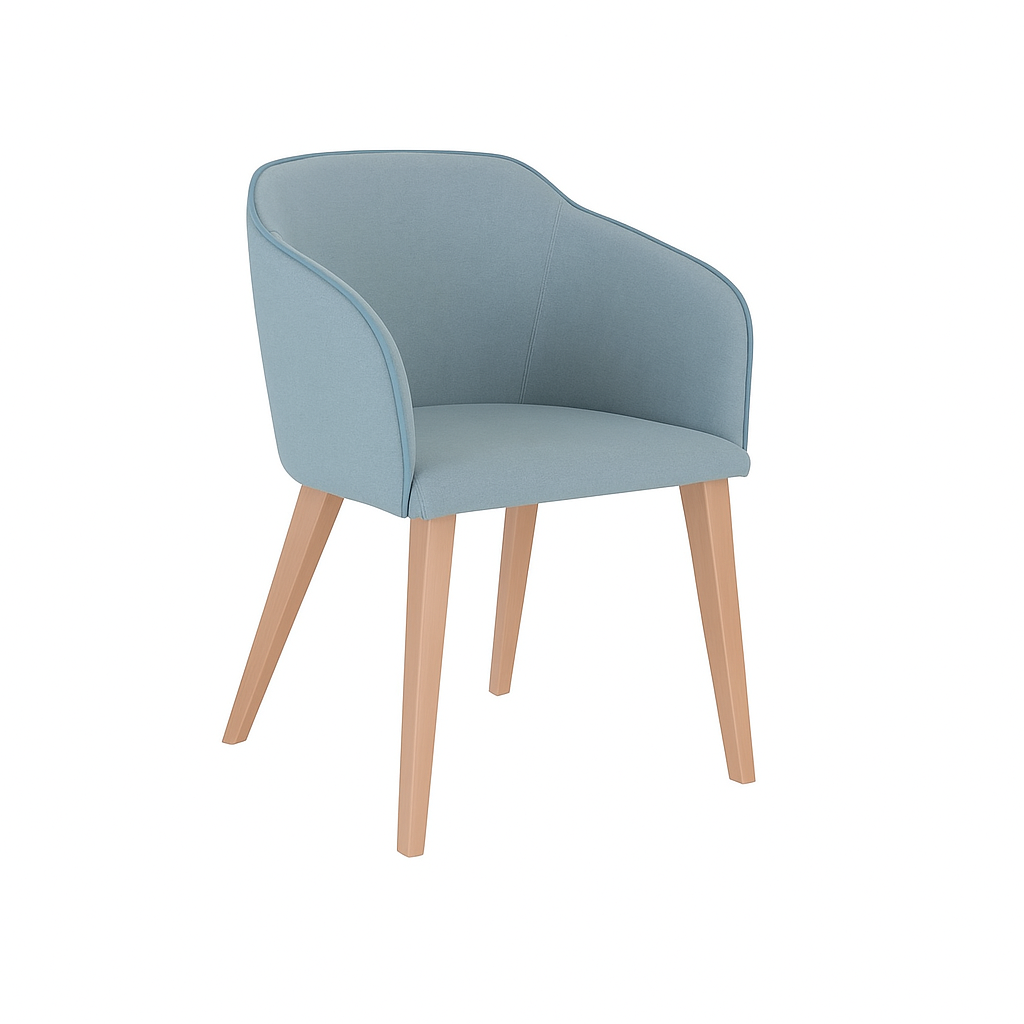 Scaun catifea VERDE | model CROCO