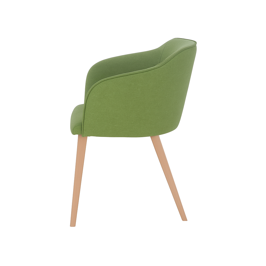 Scaun catifea GALBENA | model CROCO