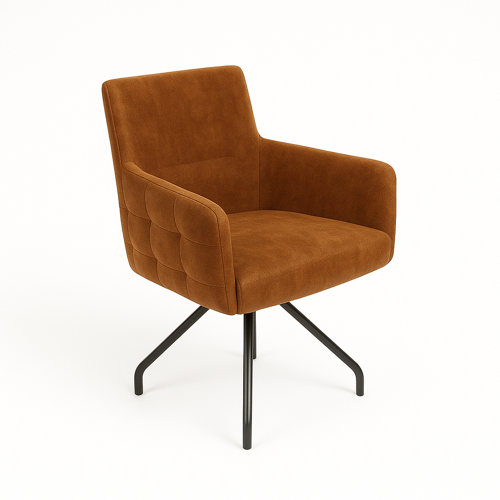 Scaun catifea VERDE | model GIULIA S