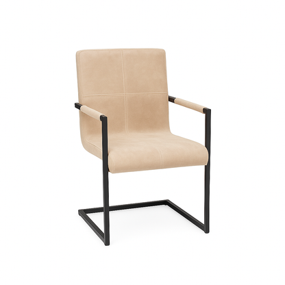 Scaun catifea GRI | model INDU QUADRANT