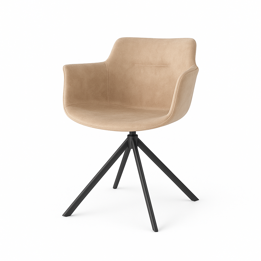 Scaun catifea BEJ | model MARA