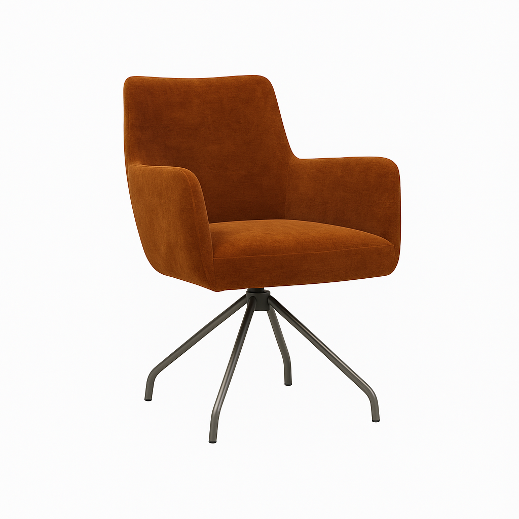 Scaun catifea VERDE | model PISTA B