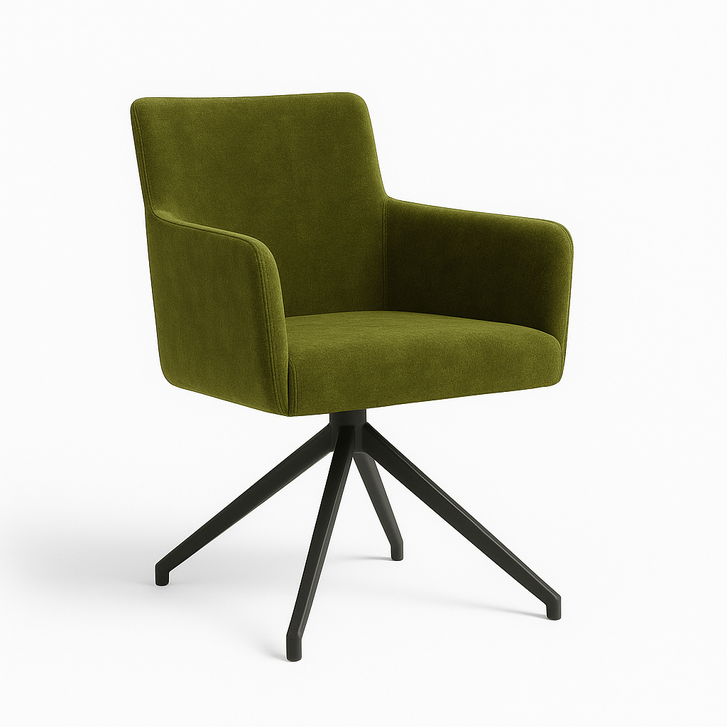 Scaun catifea VERDE | model RELI