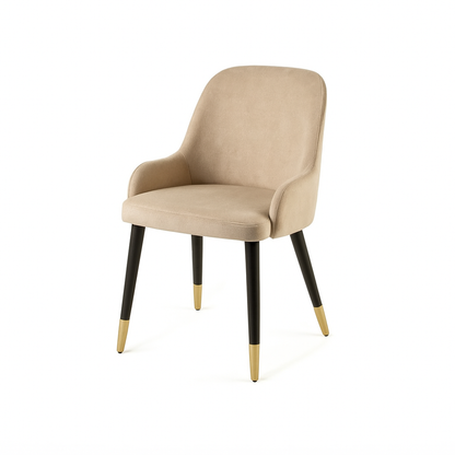 Scaun catifea GALBENA | model ROCCO G