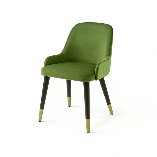 Scaun catifea VERDE | model ROCCO G