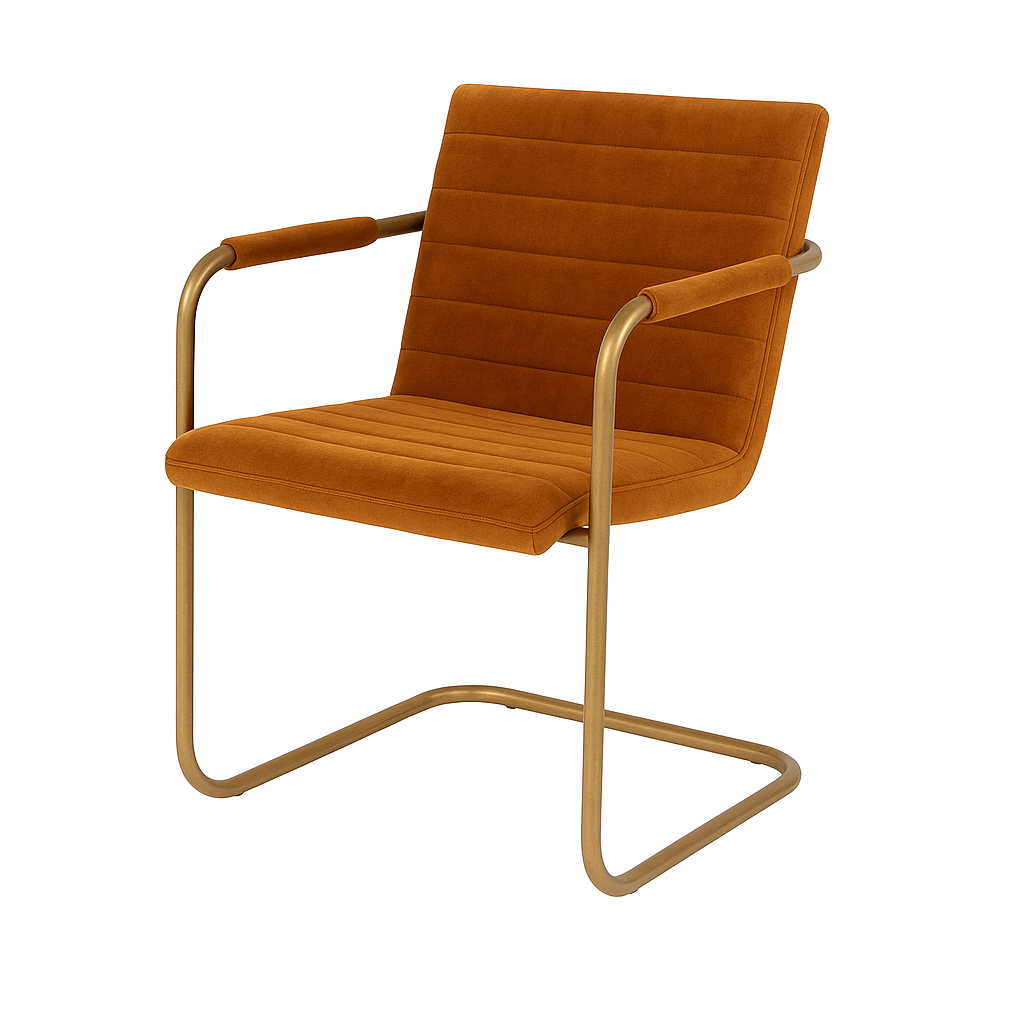 Scaun catifea BEJ | model ROTON